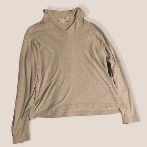 Comfy grey pullover sweater!